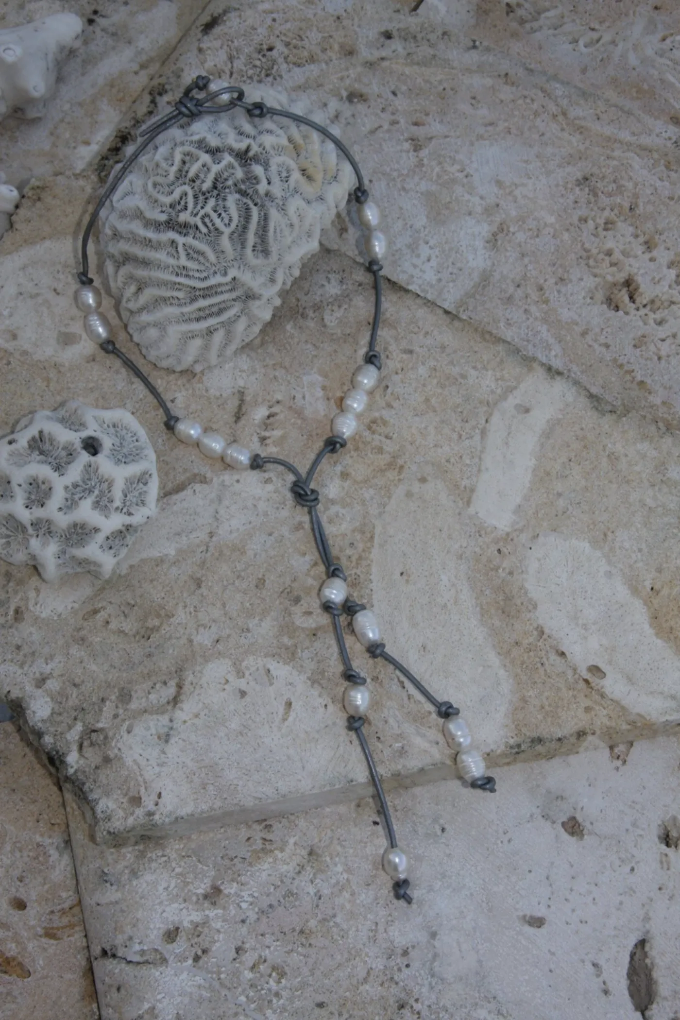 Handmade pearl jewelry