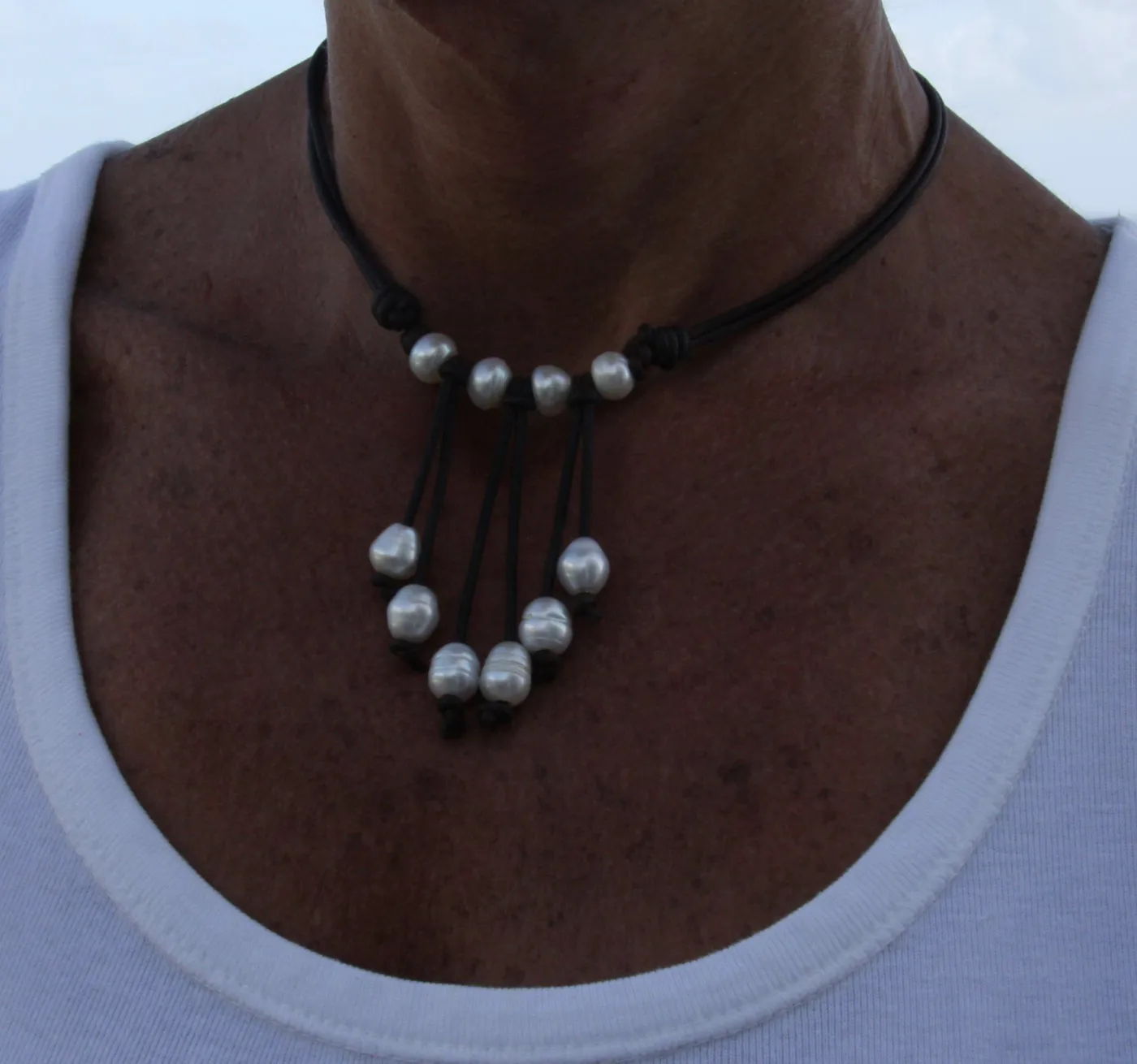 Handmade pearl jewelry