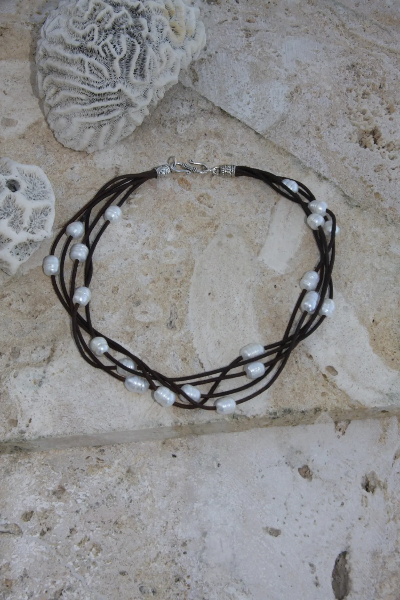 Handmade pearl jewelry