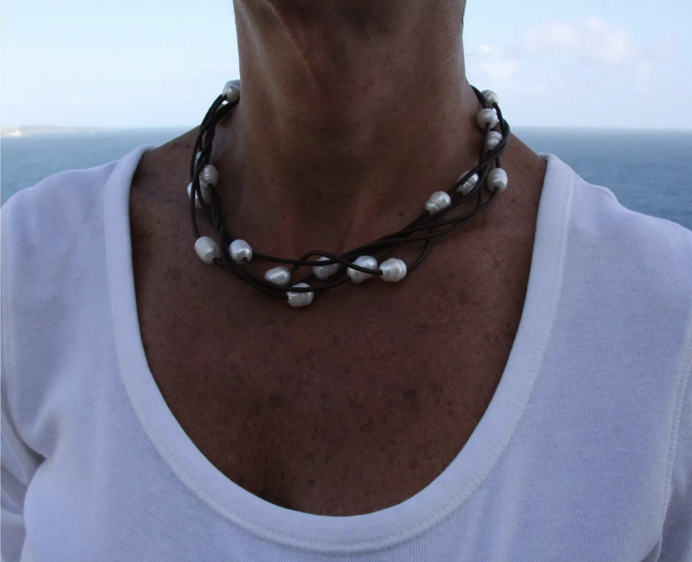Handmade pearl jewelry